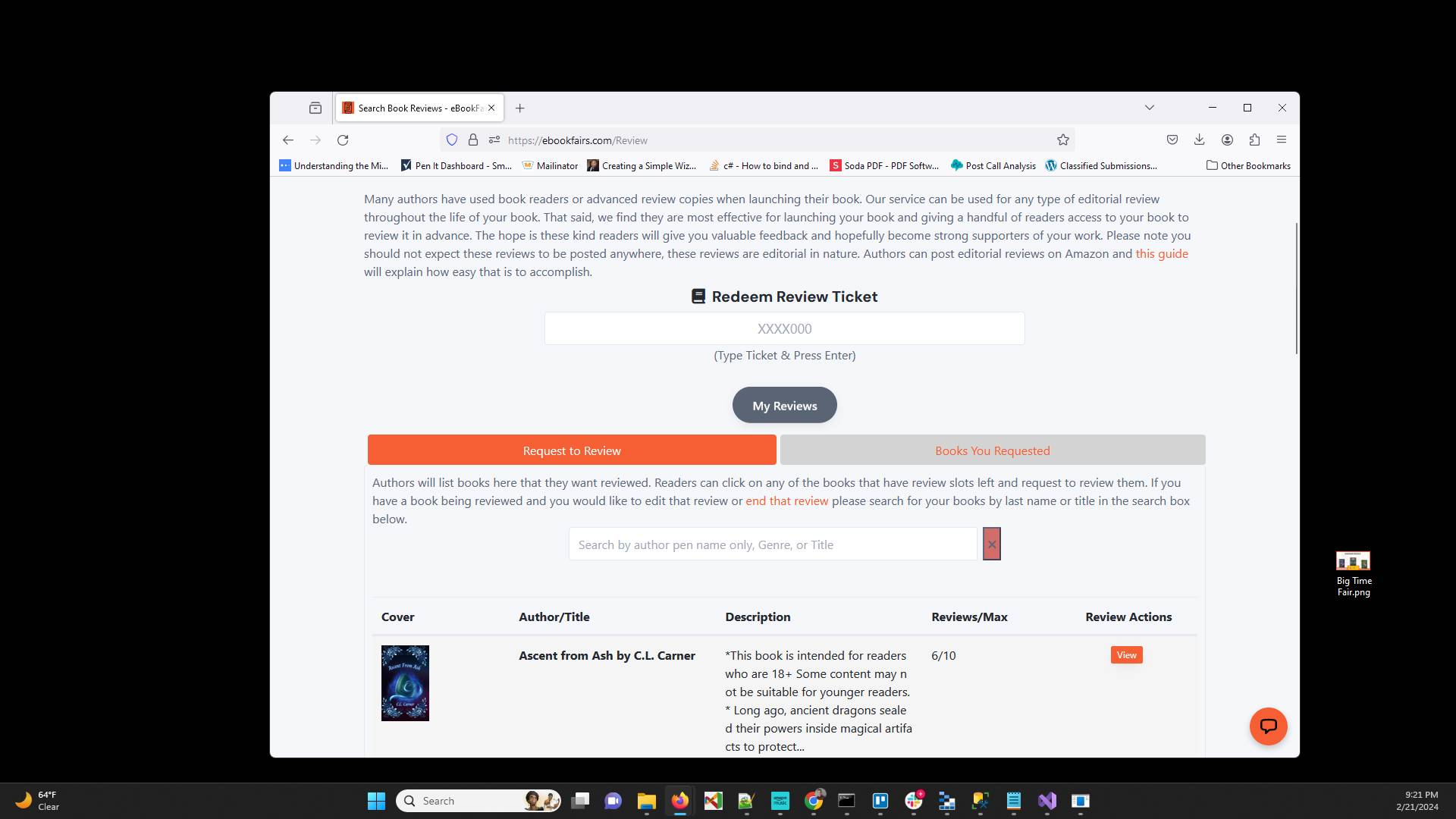 You should be on the Request to Review tab and will see a section with a link to "end the reviews". Click on that.