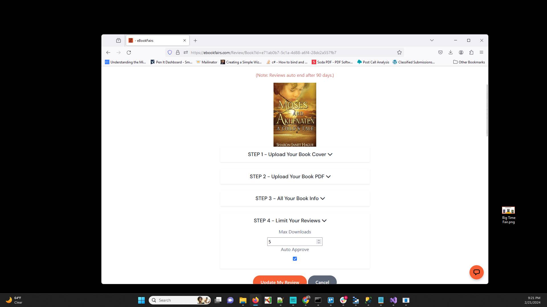 Uncheck the Auto Approve setting
