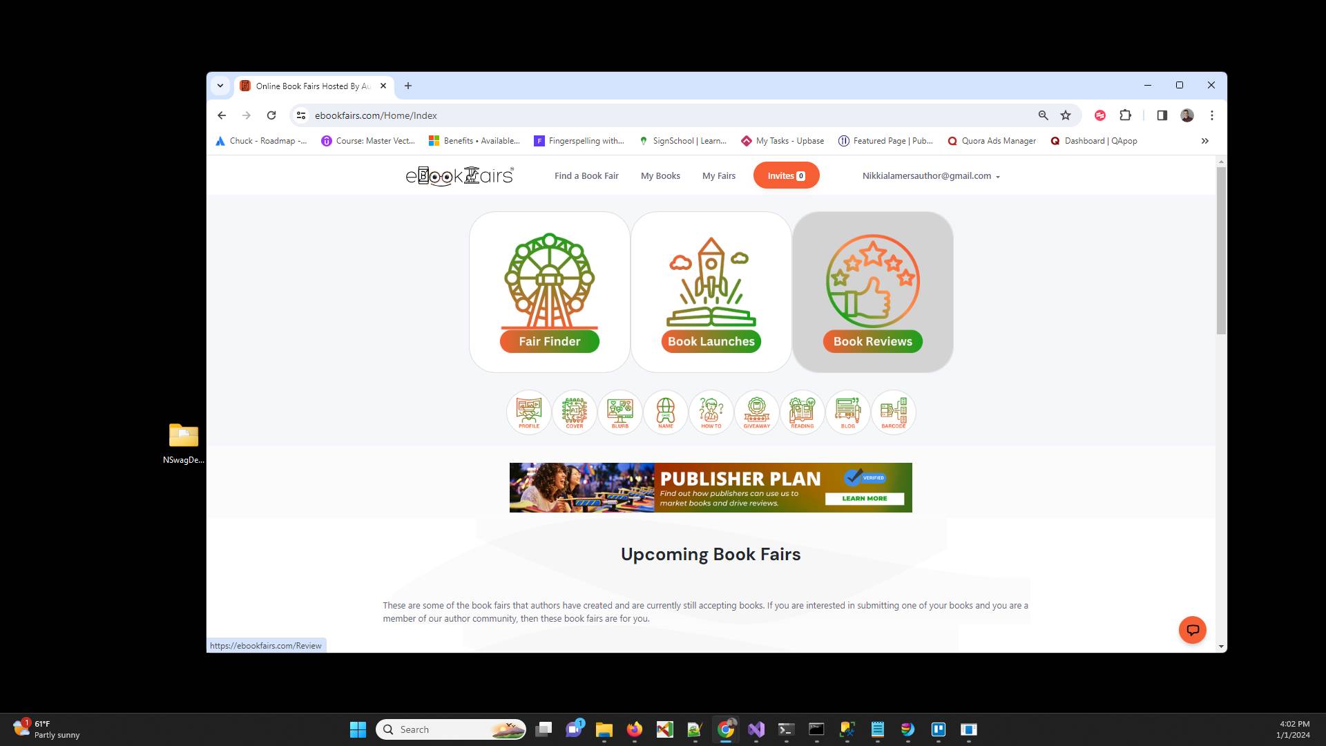 Click on Book Reviews